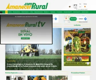 Amanecerrural.com.ar(Amanecer Rural) Screenshot