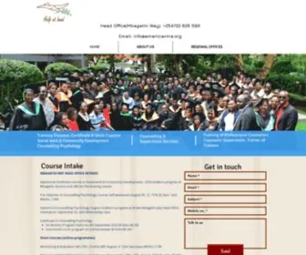 Amanicentre.org(AMANI COUNSELING CENTRE AND TRAINING INSTITUTE) Screenshot