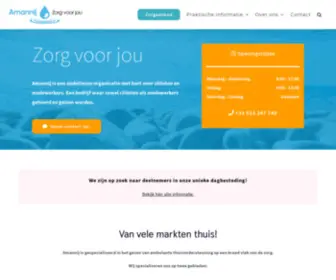 Amannij.nl(Amannij, Zorg voor jou) Screenshot