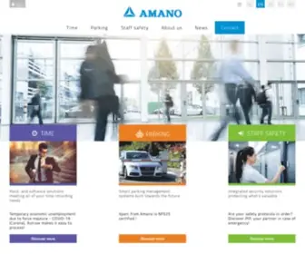 Amano.eu(Access control) Screenshot