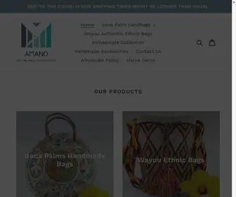 Amanoaccessories.com(amanoaccessories) Screenshot