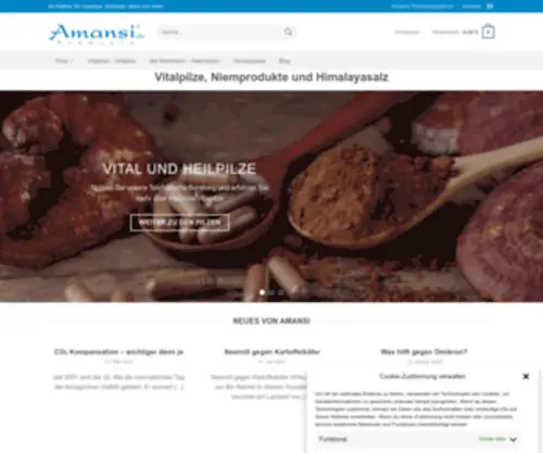 Amansi.de(Amansi Products) Screenshot