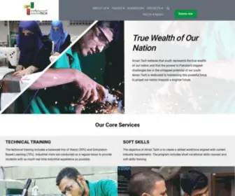 Amantechinstitute.org(Aman Tech) Screenshot