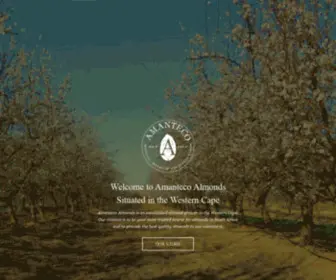 Amanteco.com(Amanteco Almonds) Screenshot