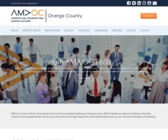 Amaoc.org(AMA Orange County) Screenshot