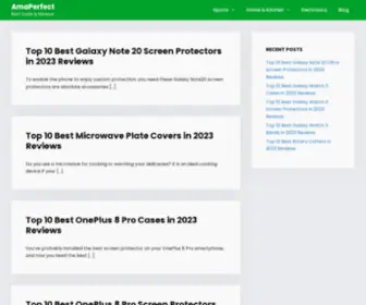 Amaperfect.com(Online Product Reviews) Screenshot