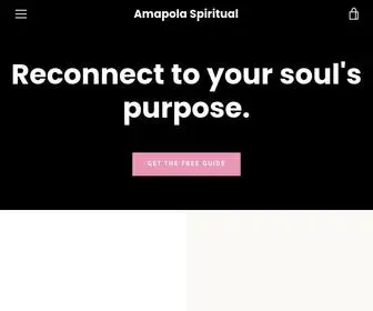 Amapolaspiritual.com(Amapola Spiritual) Screenshot