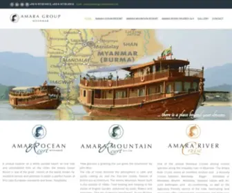 Amaragroupmyanmar.com(Amara Group Myanmar) Screenshot