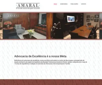 Amaralreunidos.com.br(Amaral e Carvalho Amaral Advogados Associados) Screenshot