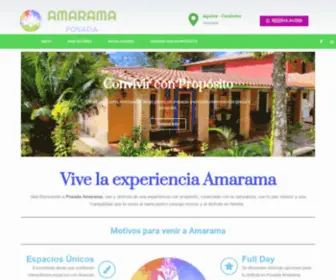 Amaramaposada.com.ve(Un encantador destino que te conecta con La Paz el arte y la naturaleza) Screenshot