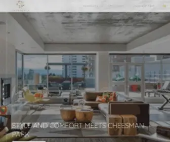 Amaranthdenver.com(Denver Luxury Apartments) Screenshot