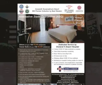 Amaranthhotel.com(Amaranth Suvarnabhumi Airport) Screenshot