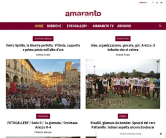 Amarantomagazine.it(Amaranto Magazine) Screenshot
