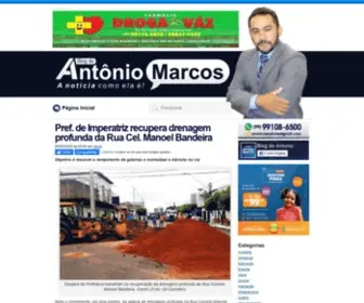 Amarcosnoticias.com.br(Blog do Antonio Marcos) Screenshot