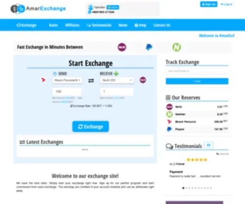 Amarexchange.com(Great domain names provide SEO) Screenshot