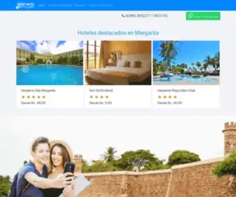 Amargarita.com(Los mejores Hoteles de Margarita) Screenshot