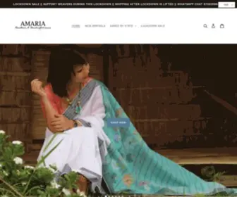 Amaria.in(Handloom sarees) Screenshot
