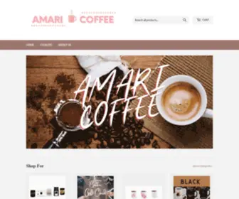 Amaricoffee.com(Amari Coffee) Screenshot