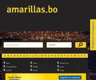 Amarillas.bo(Paginas) Screenshot