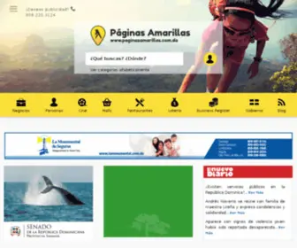 Amarillas.com.do(Paginas Amarillas) Screenshot