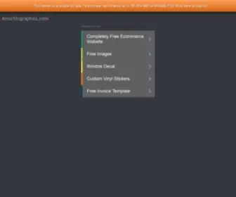 Amarillographics.com(Amarillo Website Designer) Screenshot