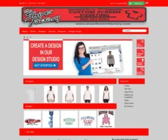 Amarilloshirtfactory.com(The Shirt Factory) Screenshot