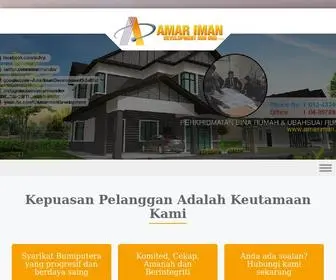 Amariman.com(Amar Iman Development Sdn Bhd) Screenshot