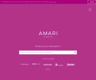 Amariplastics.com(Amari Plastics) Screenshot