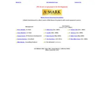 Amarkentertainment.com(A-Mark Entertainment) Screenshot