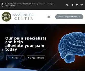 Amarneurocenter.com(Brain and Spine Clinic) Screenshot