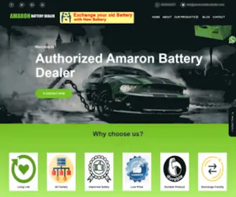 Amaronbatterydealer.com Screenshot