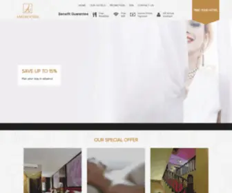 Amaroossahotel.com(Amaroossa Hotel) Screenshot