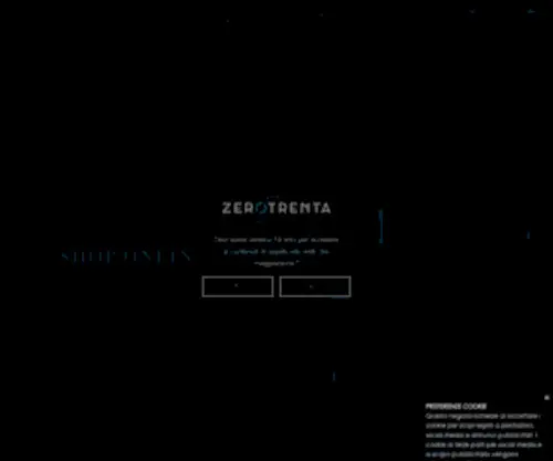 Amarozerotrenta.it(Amaro Zerotrenta Shop) Screenshot