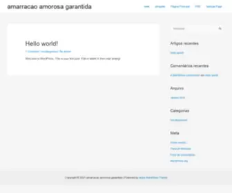 Amarracaoamorosa-Garantida.com.br(Amarracao amorosa garantida) Screenshot