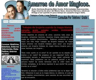 Amarresconmagia.com(Trabajos de brujeria) Screenshot