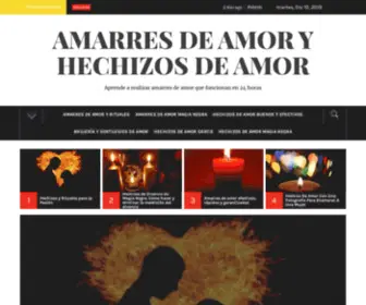 Amarresdeamor.es(Aprende a realizar amarres de amor que funcionan en 24 horas) Screenshot