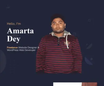 Amartadey.com(Amarta Dey) Screenshot