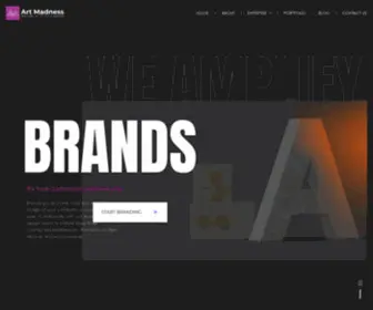 Amartmadness.com(Branding, Creative Designing & Digital Marketing Agency) Screenshot