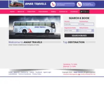 Amartravels.in(Online Bus Ticket Booking) Screenshot