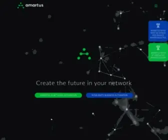 Amartus.com(Custom Software Services to Accelerate Network Transformation) Screenshot