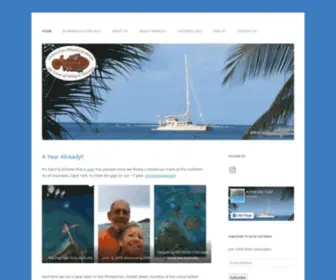 Amarulasail.com(The 'Cream' of Sailing and Adventure) Screenshot