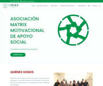 Amasapoyosocial.org(Inicio) Screenshot