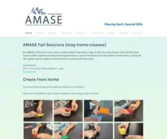 Amasesd.com(AMASE SAN DIEGO) Screenshot