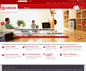 Amass.ro(Solutii economice de incalzire mai ieftine decat gazul) Screenshot