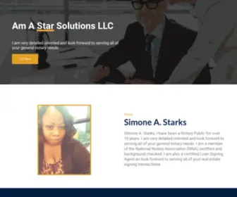 Amastarsolutionsllc.business(Am A Star Solution LLC) Screenshot