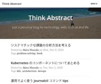Amasuda.xyz(Think Abstract) Screenshot