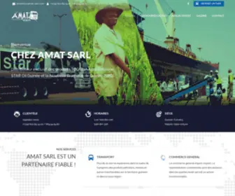 Amat-Sarl.com(Distributeur exclusif de star oil) Screenshot