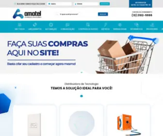 Amatel.com.br(Distribuidora de Tecnologia) Screenshot