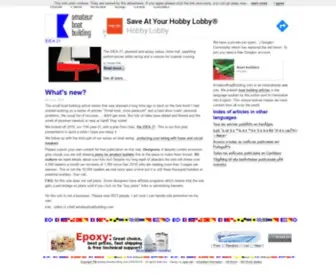 Amateurboatbuilding.com(Home of amateur boat builders from around the globe) Screenshot