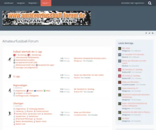 Amateurfussball-Forum.de(Amateurfussball Forum) Screenshot